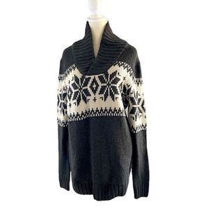NWT winter snowflake sweater oversized size Medium
